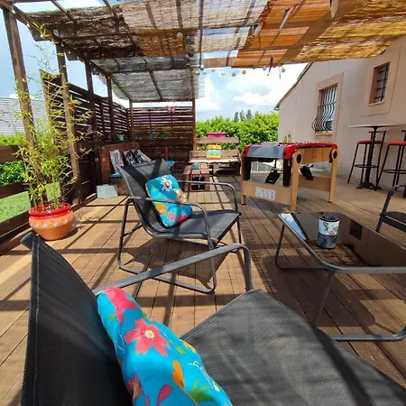 Le Cosy Occitan Chaleureuse Independante Baignoire Terrasse Jardin Vakantiehuis Carcassonne