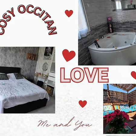 Σπίτι διακοπών Le Cosy Occitan Chaleureuse Independante Baignoire Terrasse Jardin *