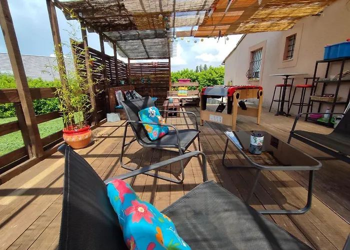 Le Cosy Occitan Chaleureuse Independante Baignoire Terrasse Jardin Nyaraló Carcassone