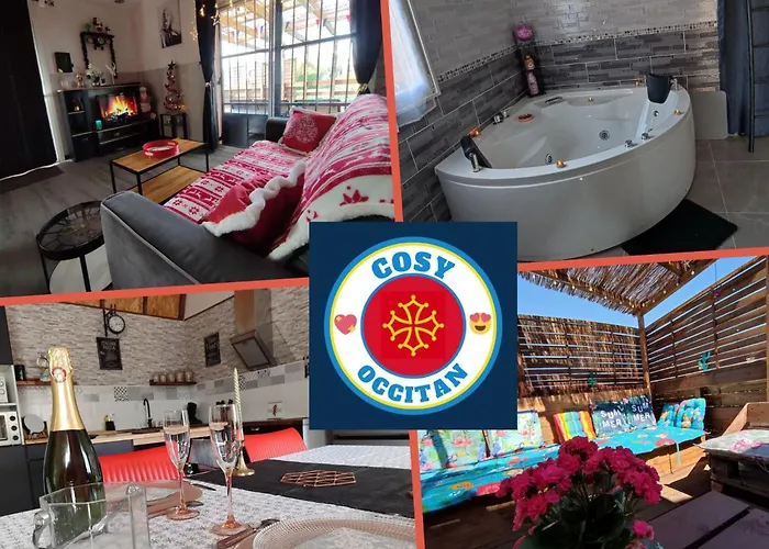 Le Cosy Occitan Chaleureuse Independante Baignoire Terrasse Jardin